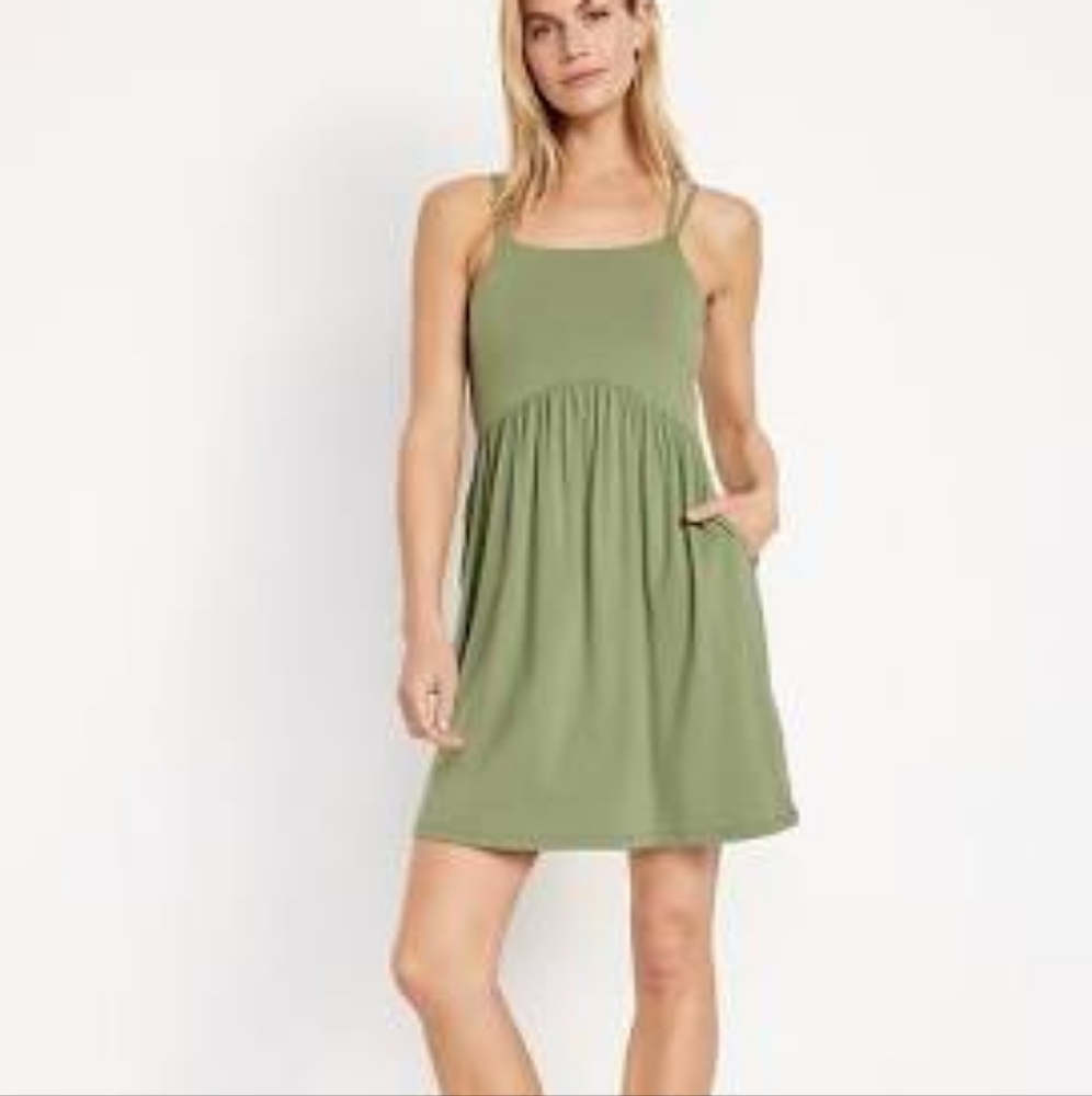 XL Old Navy Women's Fit & Flare Strappy Mini Dress